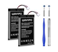 WAVYPO 2 Pack PS5 Contrôleur Batterie, 5000mAh Le Remplacement LIP1708 Batterie for PS5 Playstation 5 DualSense CFI-ZCT1W Contrôleur