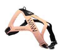 WAW Harnais Pour Chien Ergo Vest Village Camel/Noir Pour Chiens, Max. Confort