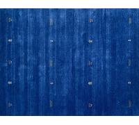 WAWA TEPPICHE Gabbeh G64T6 Tapis Oriental tissé à la Main Bleu 100% Laine 200 x 300 cm