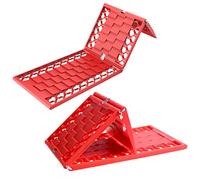 WawaAuto Lot de 2 Tapis de Traction d'urgence Pliables pour Voiture, idéal pour débloquer Votre Voiture de la Neige, de la Glace, de la Boue et du Sable