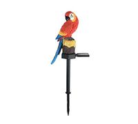 Wawogic Perroquet Solaire Lumière De Jardin LED Ornement De Pelouse Extérieure Alimenté Jardin Oiseau Forme Éclairage Étanche Nouveauté Lampe Lampe De Forme Animale