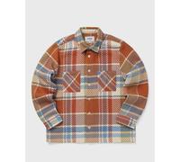 Wax London WHITING OVERSHIRT BUDE CHECK PASTEL men Longsleeves multi|red taille: M