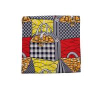 Wax Print Fabric - Junior Hollandais - 100% Cotton, 6 yards, 5486 mètres - Pattern#119