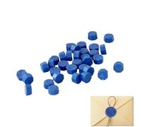 Wax Seal Beads - Lot de 100 granulés de cire à cacheter - Creative 100X Card Wax Sealing Pellets, Octagon Sealing Beads For Wax Seal Stamp, Wax Seal Stamps, Sealing Wax Supplies For All Ages