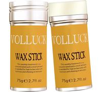 Wax Stick For Hair,Natural Edge Control Frizzies Hair Stick,Long Lasting Stick Hair Styling Products For Women Men 75g (2 Pack)