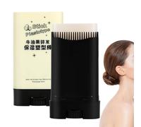 Wax Sticks Flyaway, Hair Frizz Control, Portable and Long-Lasting Natural Hairs Tamer Stick, Non-Sticky Hairstyling Wax for Women Girls Travel Sports Daily Use, 9x5x2.5 inches