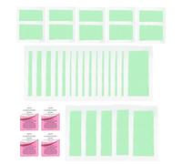 Wax Strips, Hair Remover, Skin Wipes with Gentle Formula for Sensitive Areas, Upper Lip, Armpit, Hand, Leg, Chest, Women, Youth, Daily Care, Travel Kit, Smooths Finish
