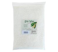 WAXIM Cire de Soja pour Bougie en Perles | Cire Bougie Soja & Soy Wax pour Faire des Bougies Maison 850 g | Base pour Contenants | Fusion Homogène et Combustion Propre DIY