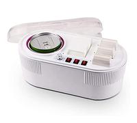 Waxing Pot Paraffin Wax Machine - Paraffin Wax Bath Can Melt Strip Wax Barreled Wax Separate Switch Temperature Adjustable Suitable for Underarms Bikini Area Legs Arms White