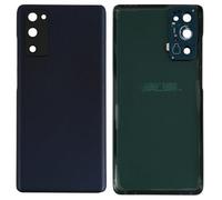 WAXLEM Vitre Arrière Cache Batterie Coque Noir pour Samsung Galaxy S20 FE