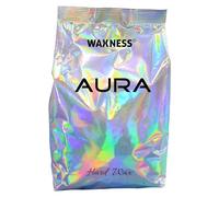 Waxness Aura Hard Wax 1 kg - Cire dure professionnelle, texture demi-crémeuse, sans colophane, à basse température, sans bandes, adaptée à tous types de peau et de poils