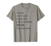 Way Maker Miracle Worker Promise Keeper Light God Miracle T-Shirt
