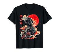 Way of the Warrior in Aesthetic Samurai Retro Vaporwave T-Shirt