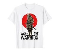 Way of The Warrior Samurai Katana Red Sun Vintage Grunge T-Shirt