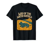 Way of the water Buffalo Farm Humour Design T-Shirt