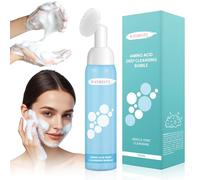 Waybesty Nettoyant moussant pour le visage - Doux - Nettoie en profondeur - Avec tête de brosse pour femme - Équilibre le pH - Réduit la graisse et irrite les pores - Convient à tous les conseils