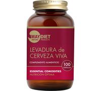 Waydiet Natural Levure de Bière Vivante 100caps