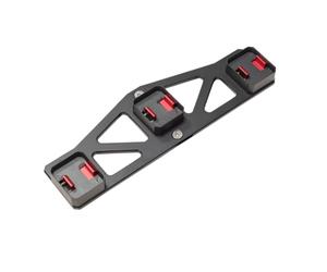 Waydoo Plaque de Montage Multi-Moteurs pour Scooter Sous-Marin Subnado | Accessoire Subnado, montage SUP, support Slide-In ou US Fin Box requis, 3 positions de montage