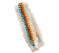 Wayfadacc Bandeau multifonction en tricot avec fermeture magique, unisexe, style rétro, respirant, tissu acrylique