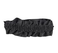 Wayfadacc Chemise élastique Manches Reste Chemise Porte-manches Cuisse Jarretière pour Femmes Bande de Villes de Bras Réglable Bas Hommes, Noir , taille unique