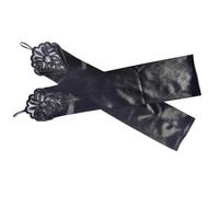 Wayfadacc Élégant Antique 20s Gants De Fête Satine Pour Les Femmes Mascarades Party Et Gathering Formeal Gathering Costumes Glans Handar Wedding Long Gants