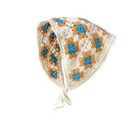 Wayfadacc Fleur De Crochet Délicate Turban Hot Girls Prenant La Photo Coiffure Photo Bandeau En Tricot Pour Femmes Voyageant Accessoire À Main Écharpe À Main De Châle