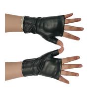 Wayfadacc Gants sans doigts en polyuréthane coupe-vent PU Performances Moto Gear Rock Tenue tendance