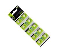 Wayfadacc Lot de 10/20 piles bouton alcalines AG11 LR58 1,55 V pour plusieurs types d'appareils