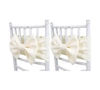 Wayfadacc Lot de 2 nœuds élastiques pour dossier de chaise pour mariages et fêtes, événements pour améliorer l'élégance des lieux
