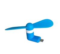 Wayfadacc Mini-Cellule Ventilateur Coloré Et Puissant USB D'été pour Le Connecteur USB Petit Refroidisseur Portable Portable