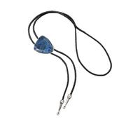 Wayfadacc Pendentif vintage triangulaire en pierre Bolotie Western Outfit Accessoire Bijoux Cravate Collier Chaîne pour homme et femme