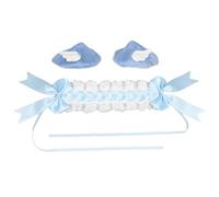 Wayfadacc Pince à cheveux et bandeau oreilles de chat en peluche pour Halloween, costume de soubrette pour jeux de rôle, déguisements, couvre-chefs