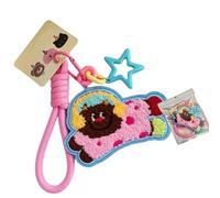 Wayfadacc Sacs En Peluche Pendentif Porte-clés Améliorant L'attrait Des À Main Et Des Clés Pour Les Aventures De Tous Les Jours