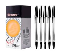 Wayfadacc Stylo À Bille En Plastique De 0.7mm Stylos Huile D'écriture Lisse Stylos Papeterie Boule Lisse Pour La Construction En Plastique L'école Et Du Bureau