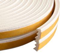 WAYI-Bande D'Étanchéité Autocollante Pour Portes, Fenêtres, 10 M, Joint De Porte Profil En E, Joint En Caoutchouc, Isolation Acoustique, Anti-Collision, Fentes De Fenêtre Pour Portes, Boudin De Tract