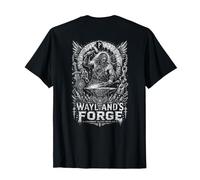 Waylandd's Forge Legendary Blades Never Die Viking T-Shirt