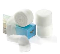 Waylipun Ruban en mousseline de Blanc Crème, ruban à franges 3 rouleaux 3cm x 19,2m Ensemble de rubans vintage pour invitations de mariage, décorations de fête d'anniversaire