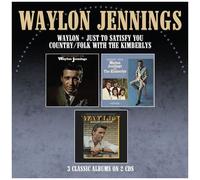 Waylon Jennings - Just To Satisfy You / Waylon / Country Folk With The Kimberlys [Compact Discs] Uk - Import