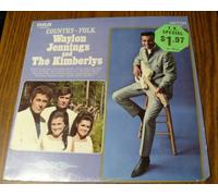 WAYLON JENNINGS & THE KIMBERLYS - WAYLON JENNINGS & THE KIMBERLYS country-folk RCA 4180 (LP vinyl record)