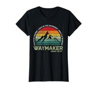 Waymaker Promise Keeper Miracle Worker chrétien T-Shirt Graphique avec Valeur