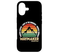 Waymaker Promise Keeper Miracle Worker Christian Believer Coque pour iPhone 17