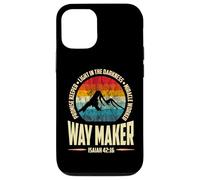 Waymaker Promise Keeper Miracle Worker Christian Men Coque pour iPhone 12/12 Pro