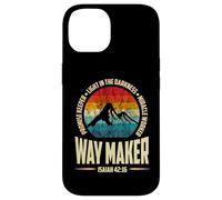 Waymaker Promise Keeper Miracle Worker Christian Men Coque pour iPhone 14