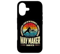Waymaker Promise Keeper Miracle Worker Christian Men Coque pour iPhone 17