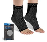 Waymaytecy 2 Pièces Chevillere Entorse,Compression Chevillère, Protège-cheville Unisexe, Chevillere de Maintien Sport, Stabilise la Cheville, Pour le Sport, le Fitness, la Vie Quotidienne, M