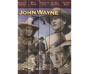 Wayne, John - John Wayne Collection: Riders of Destiny / Hell Town / Sagebrush Trail / The Man From Utah / The Dawn Rider [VHS]