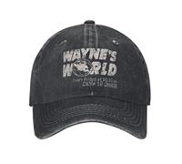 Wayne’s World Casquette de Baseball décontractée pour Les Hommes Femmes d’été Movie Outdoor Sport Trucker Hat y2k Drôle Casquettes de Baseball à l’épreuve du Soleil