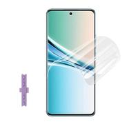 Wayneer Film Hydrogel Transparent pour Xiaomi Redmi Note 15 4G, 1 Pièces Transparent HD Souple en TPU Films, Support Déverrouillage Des Empreintes Digitales, Anti-bulle Protection d'écran
