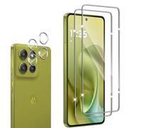 Wayneer Verre Trempé Pour Motorola Moto G86 5G, [2+2 Pièces] Vitre Protection écran Protection Camera, 9H Dureté Ultra HD Anti Rayures Film Protection écran