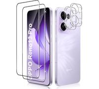 Wayneer Verre Trempé Pour OPPO Reno 13 Pro, [2+2 Pièces] Vitre Protection écran Protection Camera, 9H Dureté Ultra HD Anti Rayures Film Protection écran